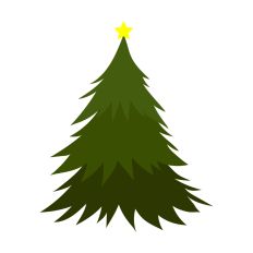 Christmas Tree Silhouette