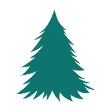 Christmas Tree Silhouette