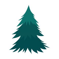 Christmas Tree Silhouette