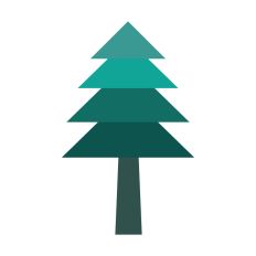 Christmas Tree Silhouette