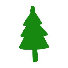 Christmas Tree Silhouette