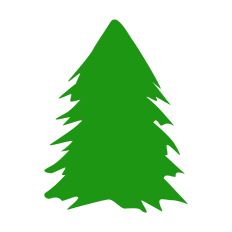 Christmas Tree Silhouette