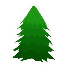 Christmas Tree Silhouette