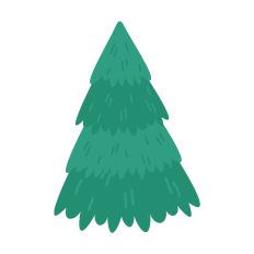 Christmas Tree Silhouette
