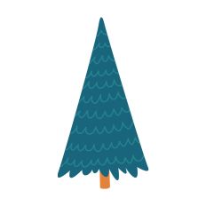 Christmas Tree Silhouette
