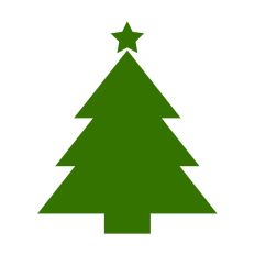 Christmas Tree Silhouette
