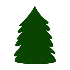 Christmas Tree Silhouette