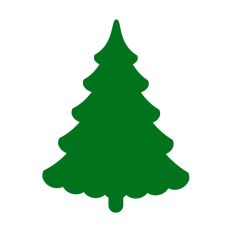 Christmas Tree Silhouette