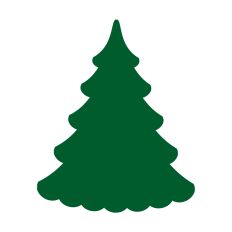 Christmas Tree Silhouette