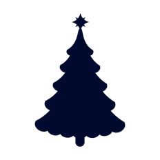 Christmas Tree Silhouette