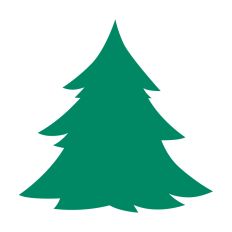 Christmas Tree Silhouette