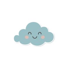Cheerful cloud