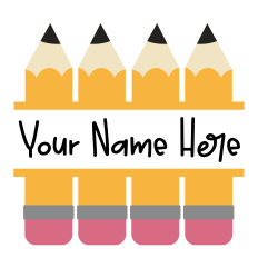 Pencil Name Design