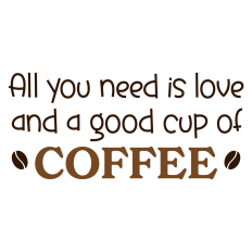 All You Need is Love and a Good Cup of Coffee Sentiment