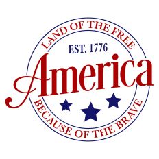America Land of the Free Because of the Brave