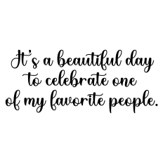 Birthday Card Sentiment