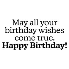 Happy Birthday Card Sentiment