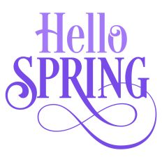 Hello Spring Sentiment