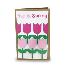 Happy Spring Tulip Card