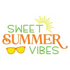 Sweet Summer Vibes Sentiment
