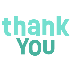 Thank You Sentiment for Cards