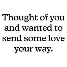 Thinking of You Greeting Card Sentiment