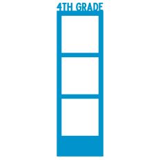 Fourth Grade Photostrip Frame
