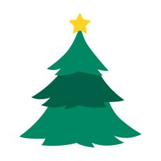 Christmas Tree Silhouette