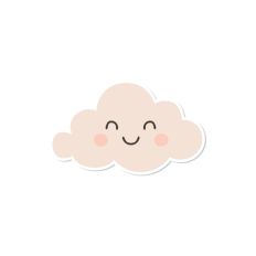 Cheerful cloud