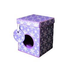 50mm Christmas bauble/ornament box with lift back lid