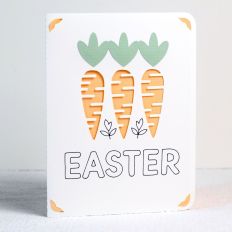 Easter Carrots Card