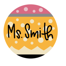 Round Pencil Sign