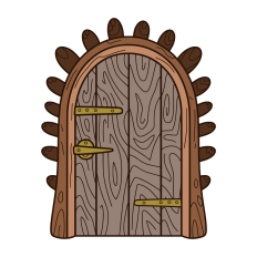 Fairy Door in Trunk