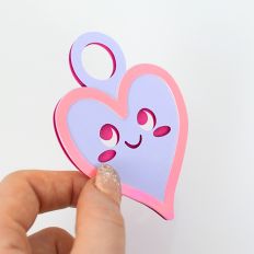Smiling Heart Ornament