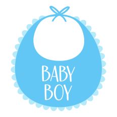 Baby Boy Bib