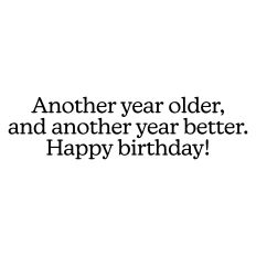 Happy Birthday Card Sentiment