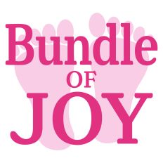 Bundle of Joy Baby Card Sentiment