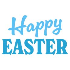 Happy Easter Greeting Card Sentiment
