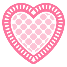 Layered Heart Doily for Valentines Day