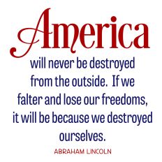 America Patriotic Quote