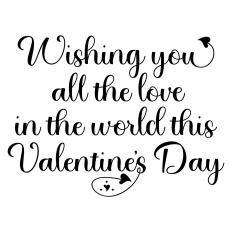 Valentine's Day Card Sentiment