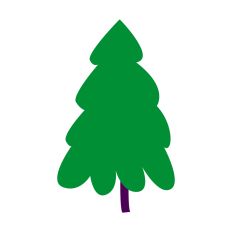 Christmas Tree Silhouette