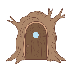 Fairy Door in Trunk