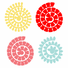 Rolled Flower