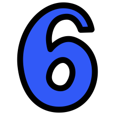 Number Six 6