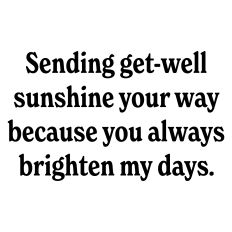 Get Well Greeting Card Sentiment