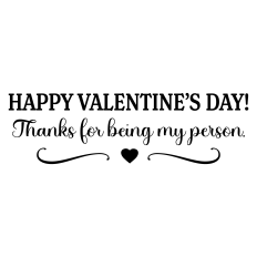 Valentine's Day Card Sentiment