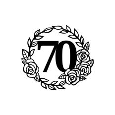 70th Rose