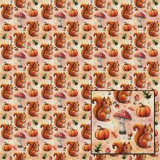 Autumn seamless pattern