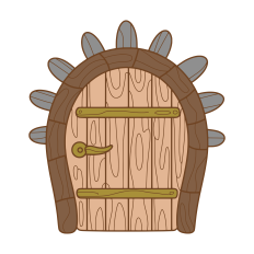 Fairy Door in Trunk